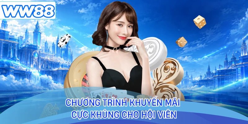 Chương trình khuyến mãi cực khủng cho hội viên