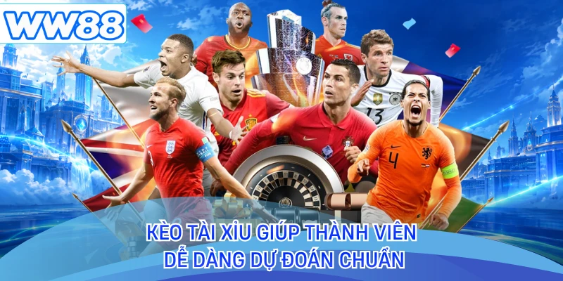 Kèo tài xỉu giúp thành viên dễ dàng dự đoán chuẩn
