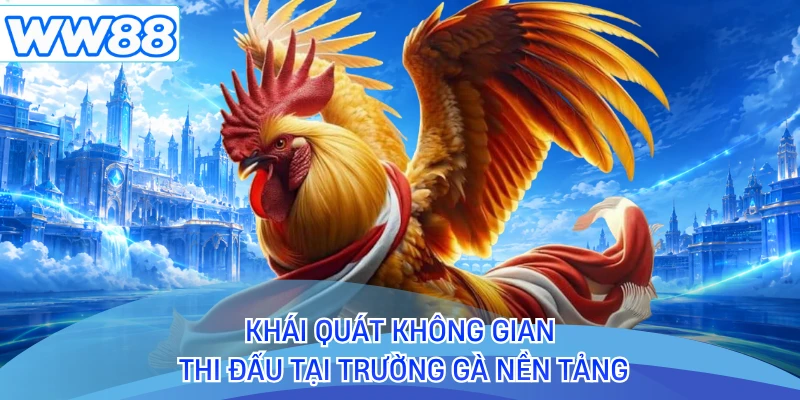 Khái quát không gian thi đấu tại trường gà nền tảng