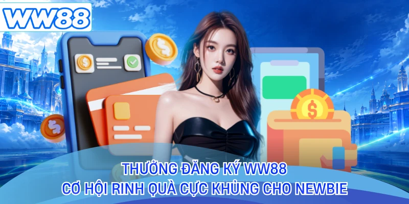 Thưởng Đăng Ký WW88 - Cơ Hội Rinh Quà Cực Khủng Cho Newbie